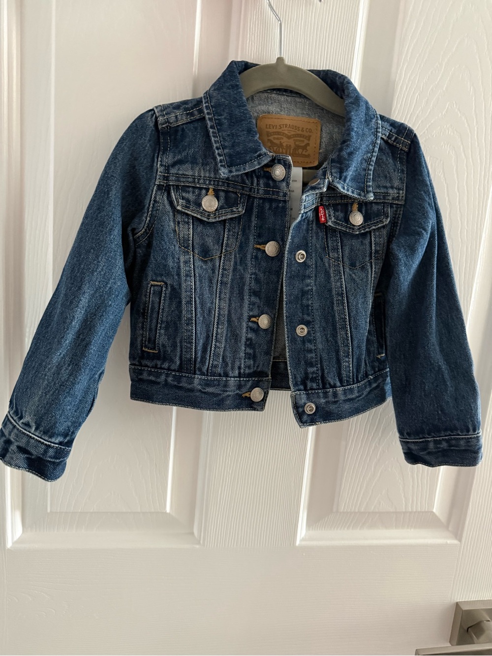 Levi's Girls Blue Denim Jean Jacket - Button Front